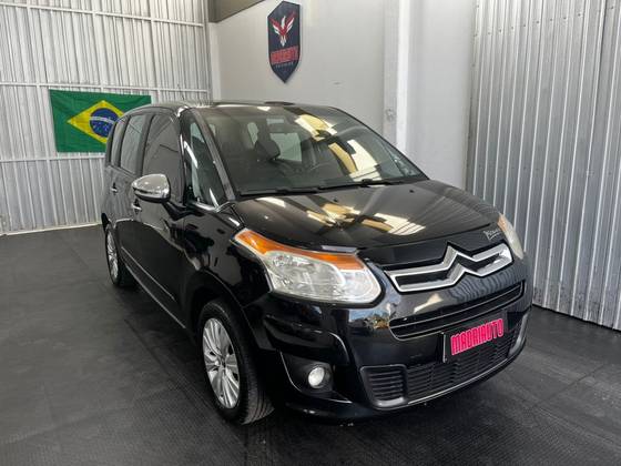 CITROËN C3 1.6 PICASSO EXCLUSIVE 16V FLEX 4P AUTOMÁTICO CITROËN C3 1.6 PICASSO EXCLUSIVE 16V FLEX 4P AUTOMÁTICO